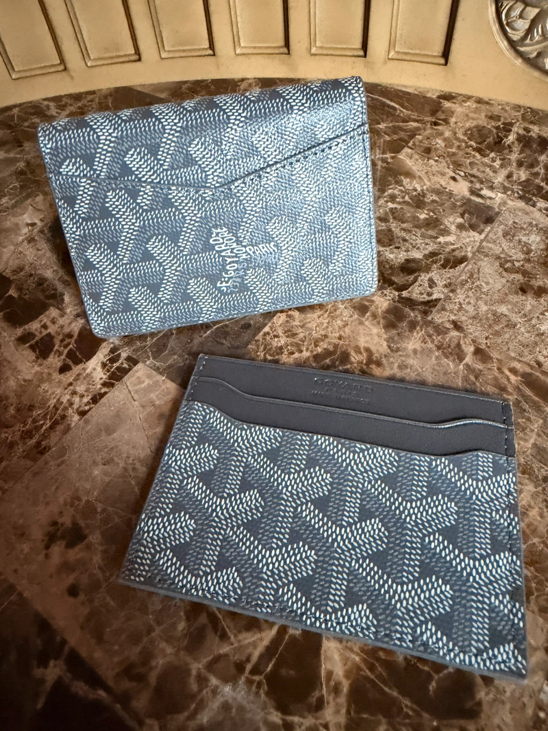Goyard Cardholder and Pouch Set