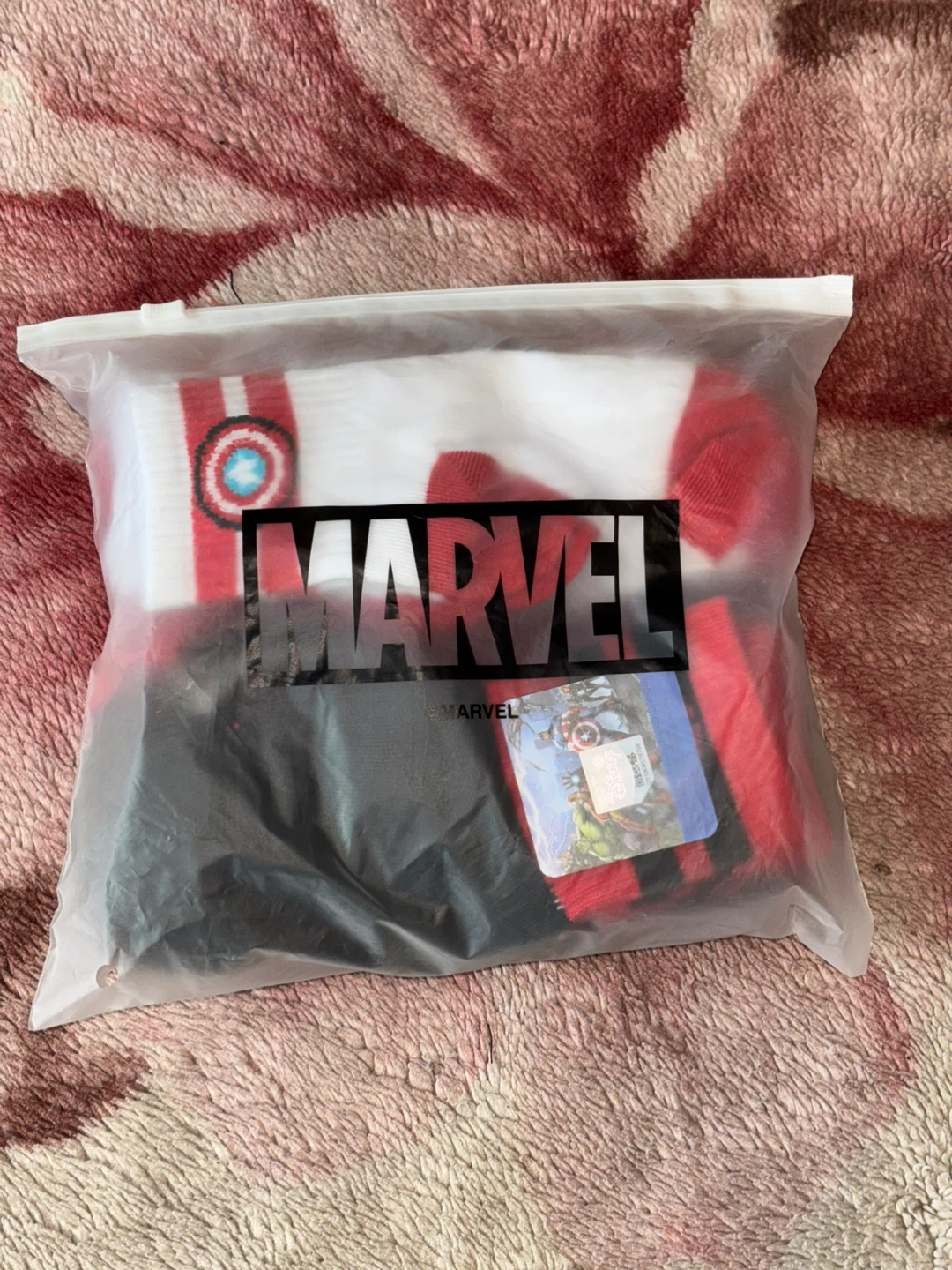 Marvel Comics Superhero Socks Pack