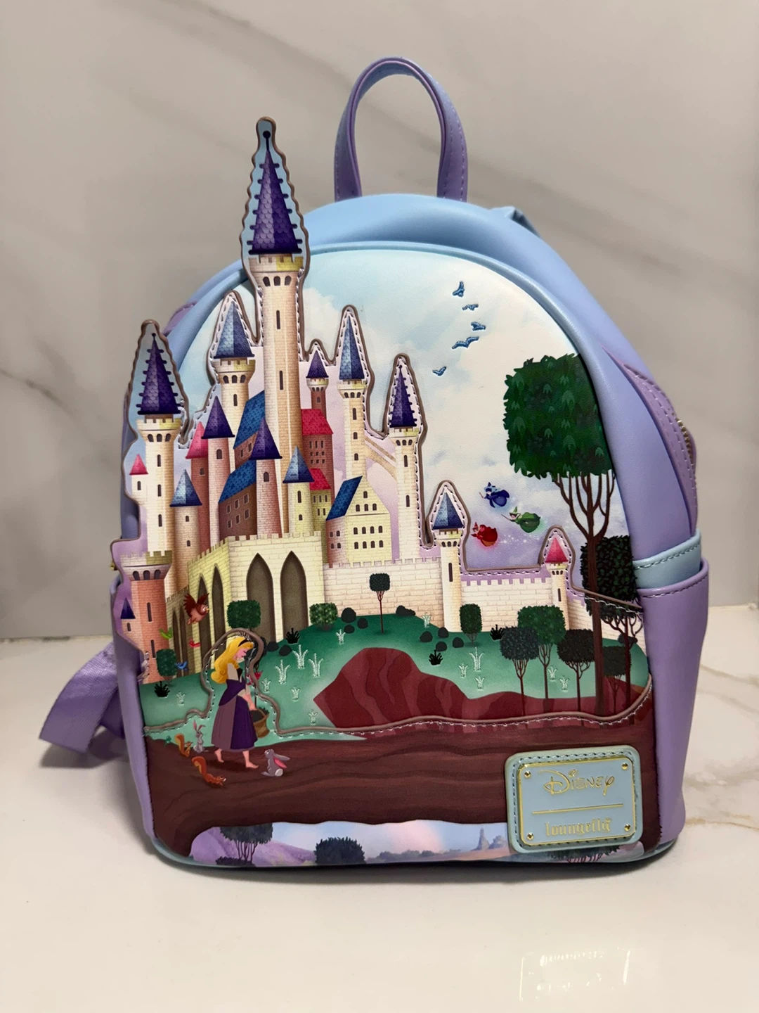 Loungefly Disney Sleeping Beauty Castle Mini Backpack