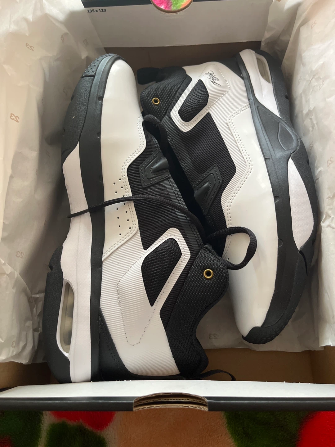 Jordan Stay Loyal 3 Men's Shoes - Black/White - Size 9