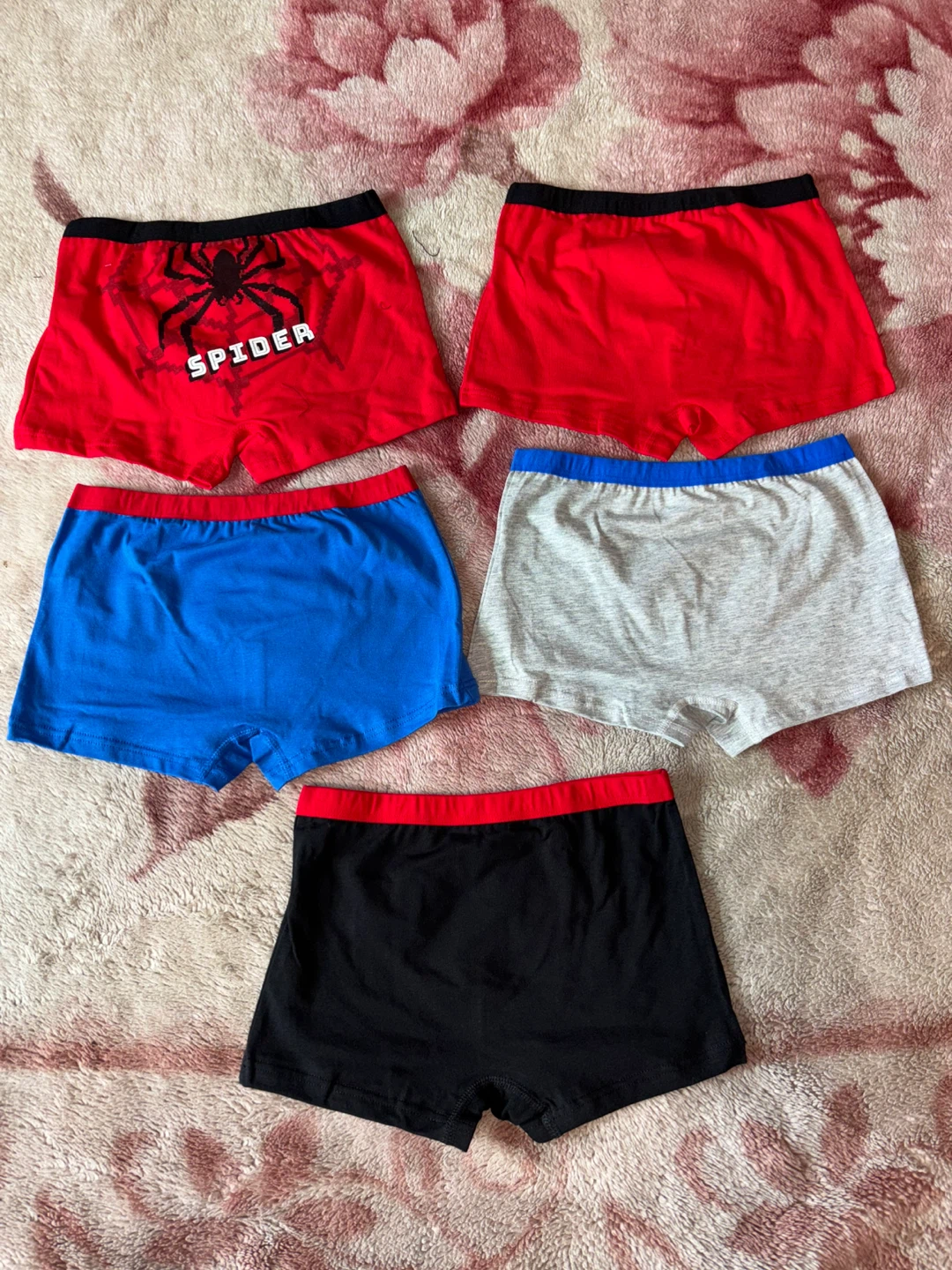 5 Pack Spider- Boys Boxer Briefs - photo 2