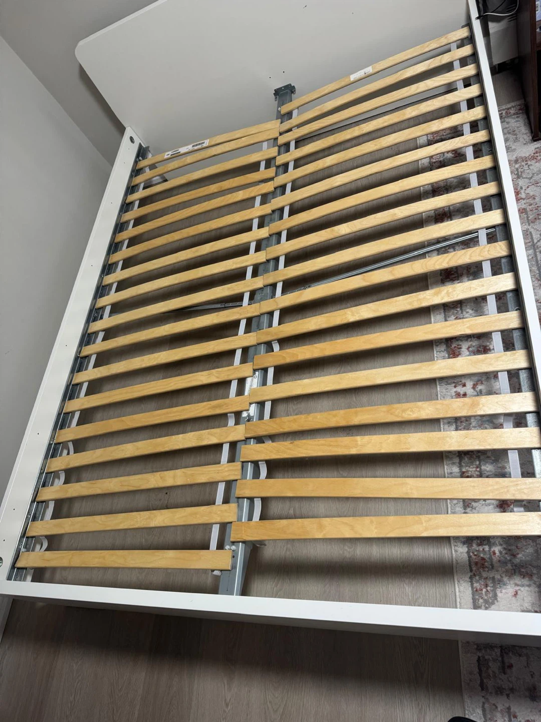 IKEA MALM Bed Frame - White with mattress