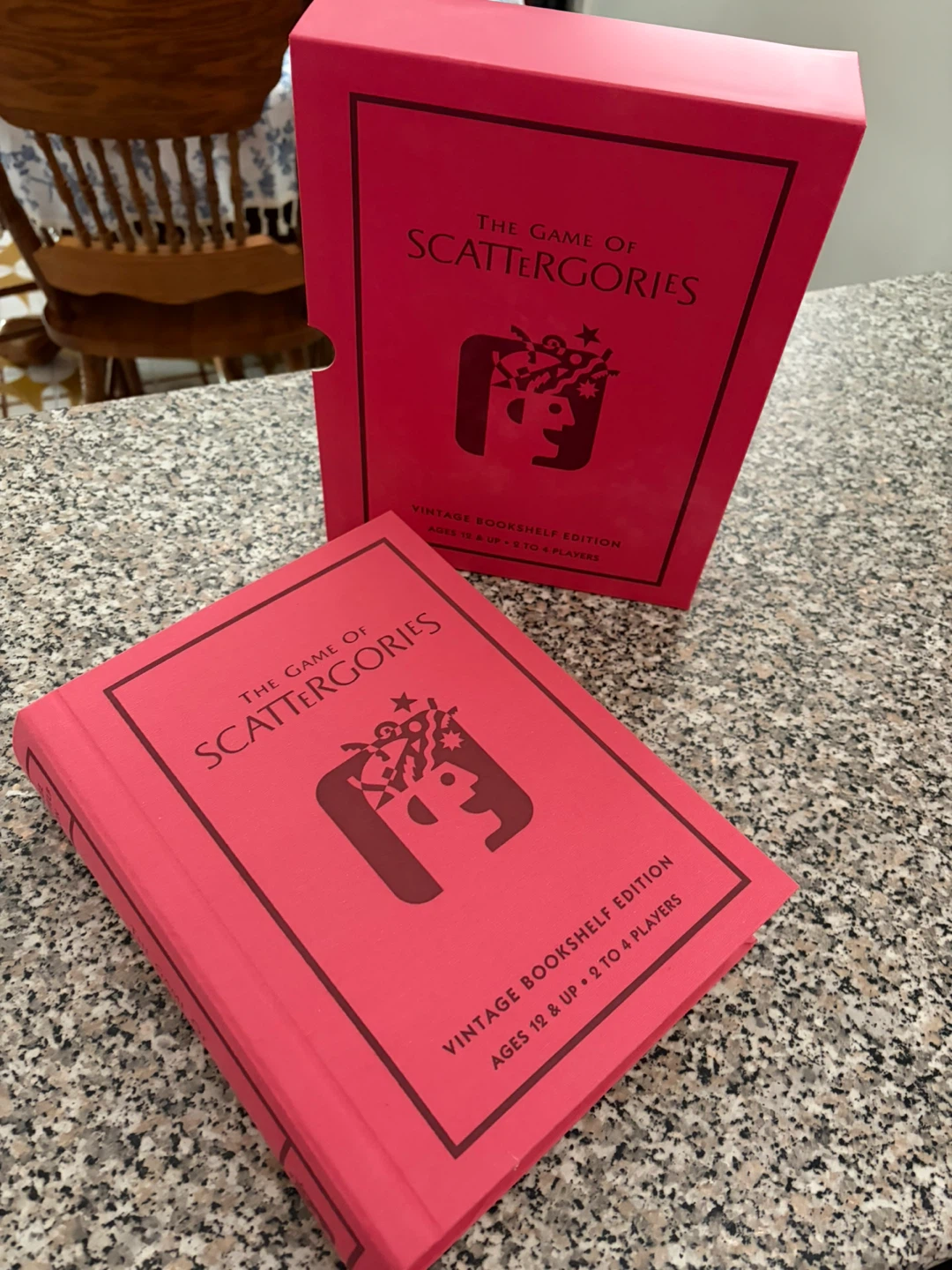 New! Scattergories Vintage Bookshelf Edition Board Game