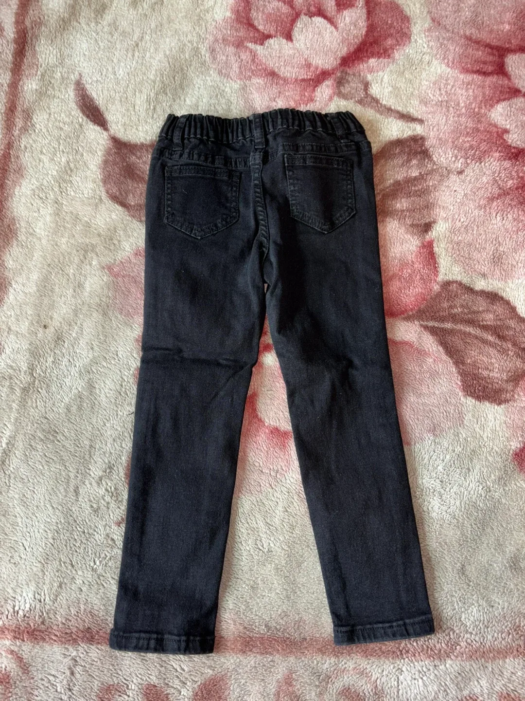 Kids Black Ripped Jeans Size 5Y - photo 4