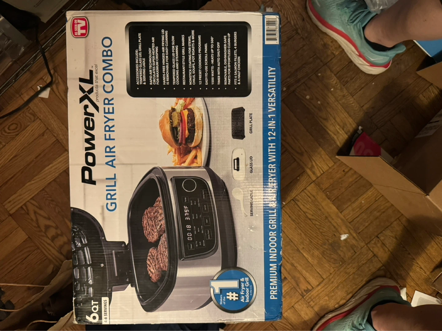 PowerXL Grill Air Fryer Combo 6QT - photo 2