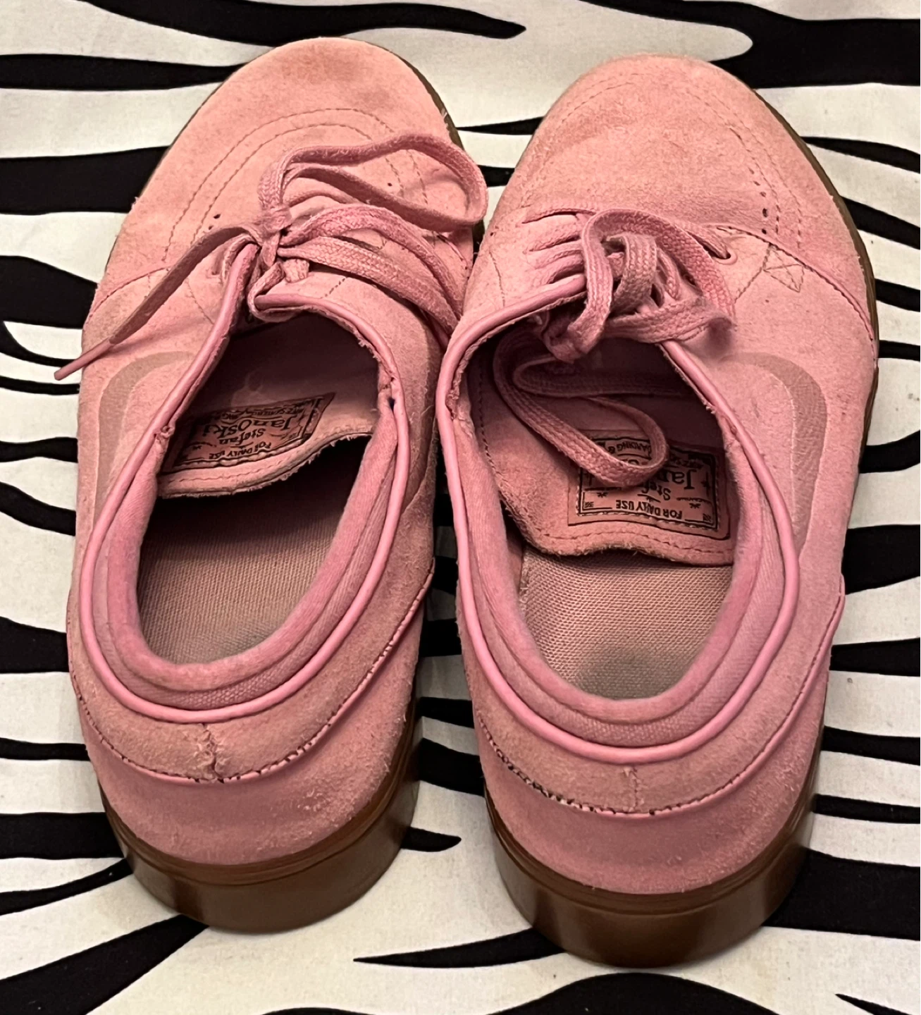 Nike Sb Zoom Stefan Janoski Elemental Pink Suede US Size 11 Mens - photo 4