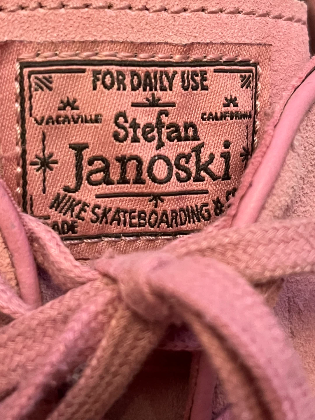 Nike Sb Zoom Stefan Janoski Elemental Pink Suede US Size 11 Mens - photo 5