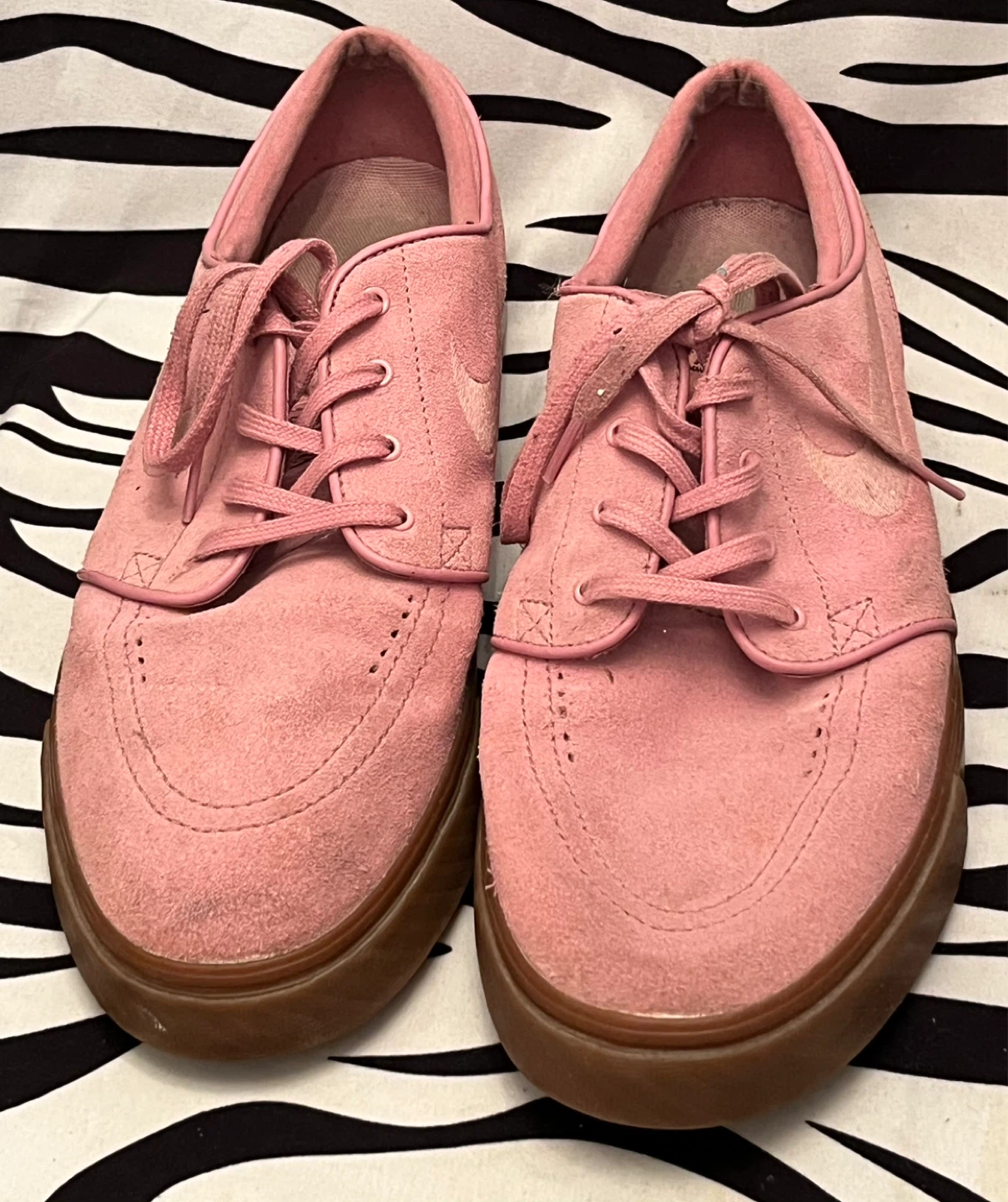 Nike Sb Zoom Stefan Janoski Elemental Pink Suede US Size 11 Mens