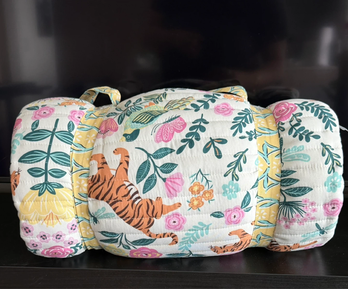 Animals and Flower Design Picnic Blanket - Brand New