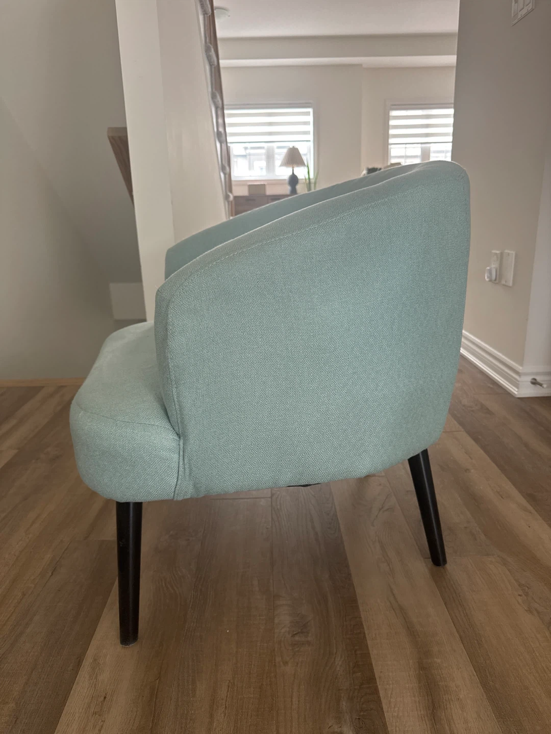 Light Blue Accent Chair - photo 3