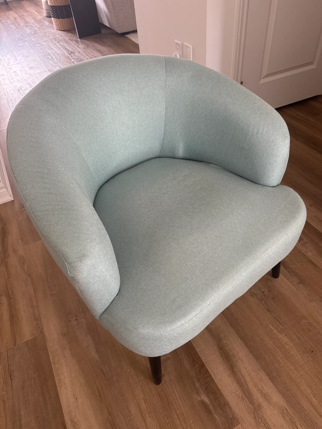 Light Blue Accent Chair - photo 2