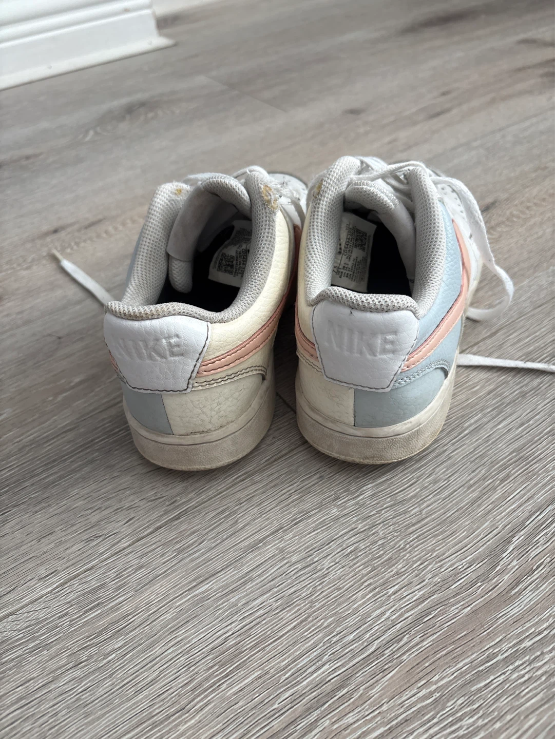 Nike Court Vision Low Sneakers White/Grey/Pink - photo 4