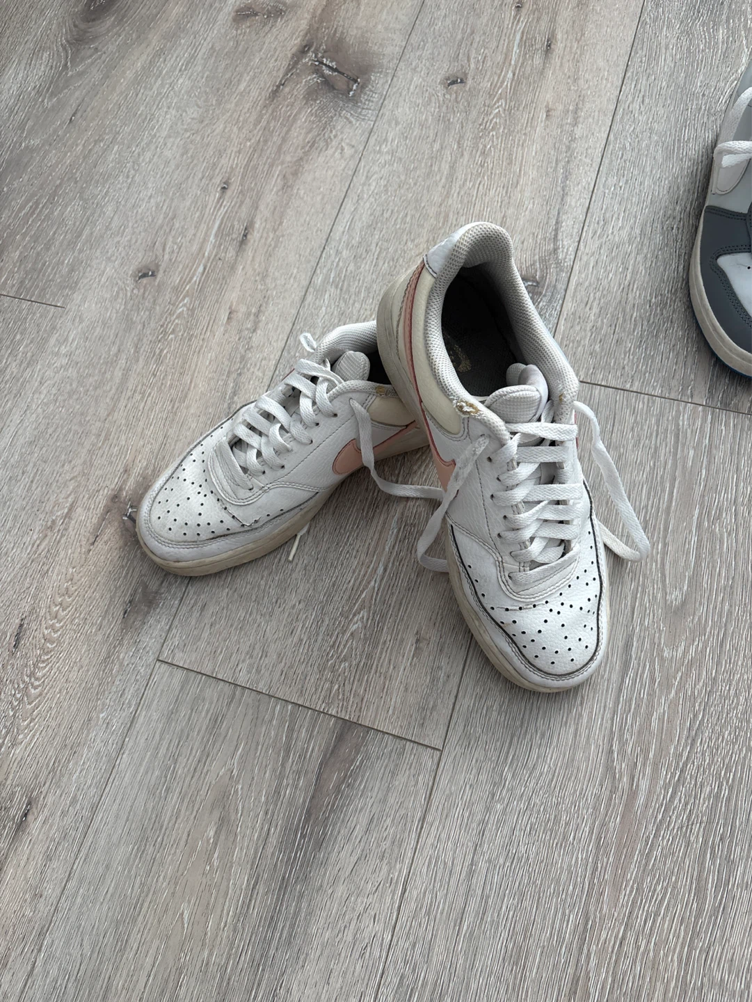 Nike Court Vision Low Sneakers White/Grey/Pink - photo 3