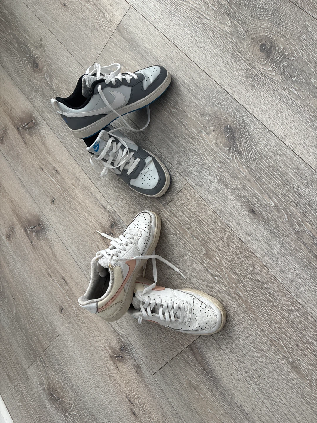 Nike Court Vision Low Sneakers White/Grey/Pink
