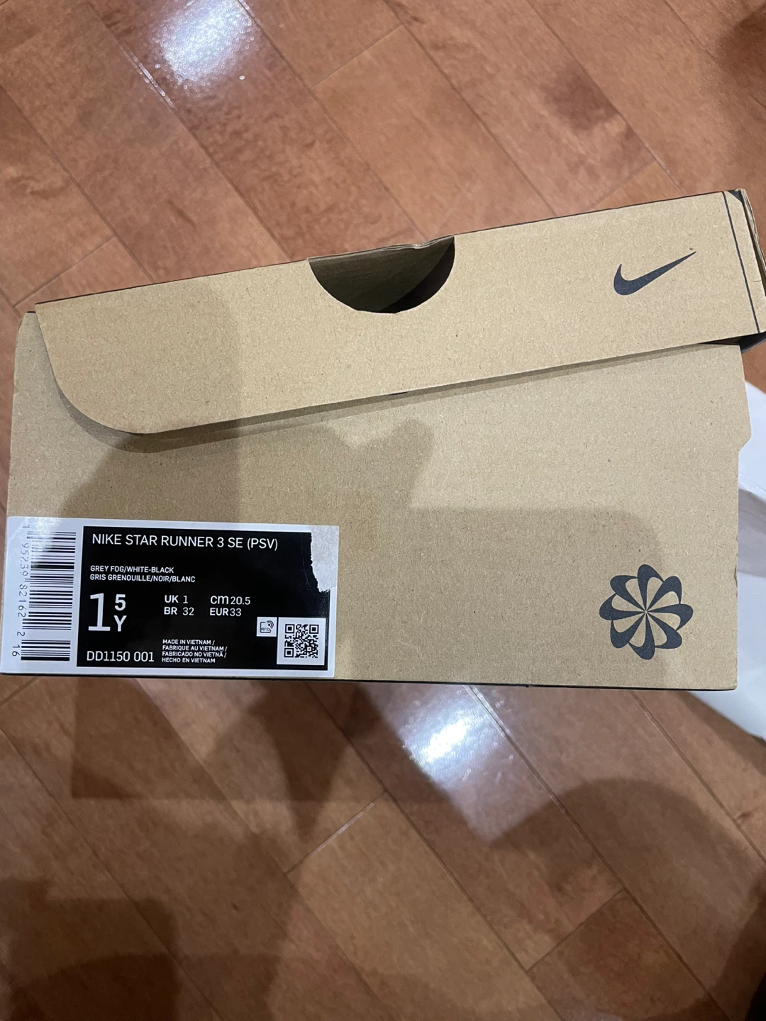 Nike Star Runner 3 SE (PSV) Toddler Shoes Grey/White/Black - photo 3
