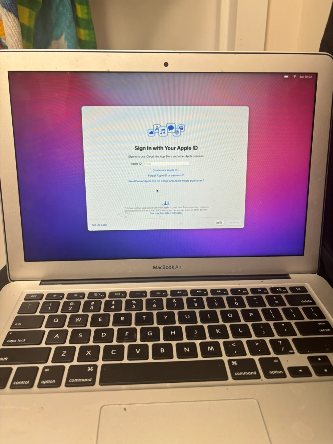 Apple MacBook Air 2 intel i5 core