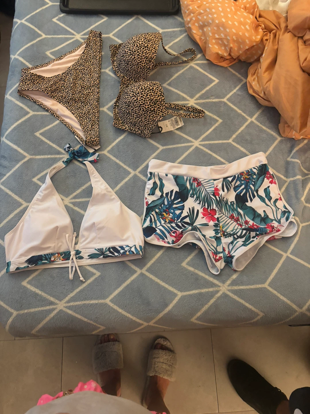 Shade & Shore Leopard Print Bikini Top & Bottom Set - photo 5