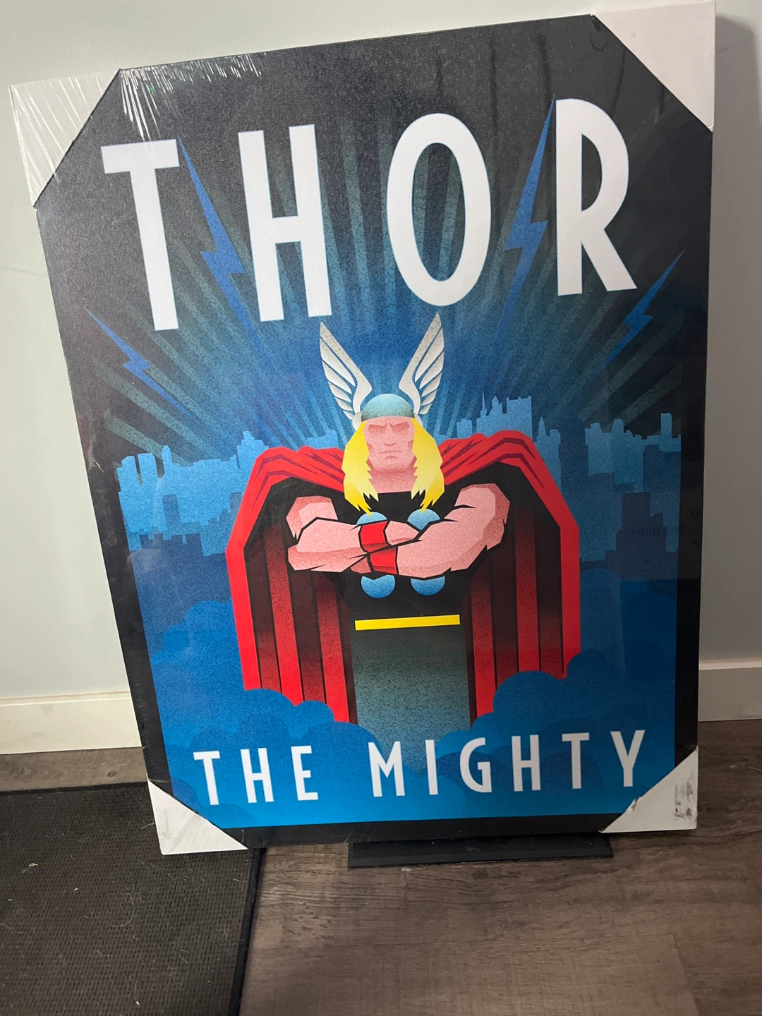 Marvel Thor The Mighty Large Stretched Canvas Art