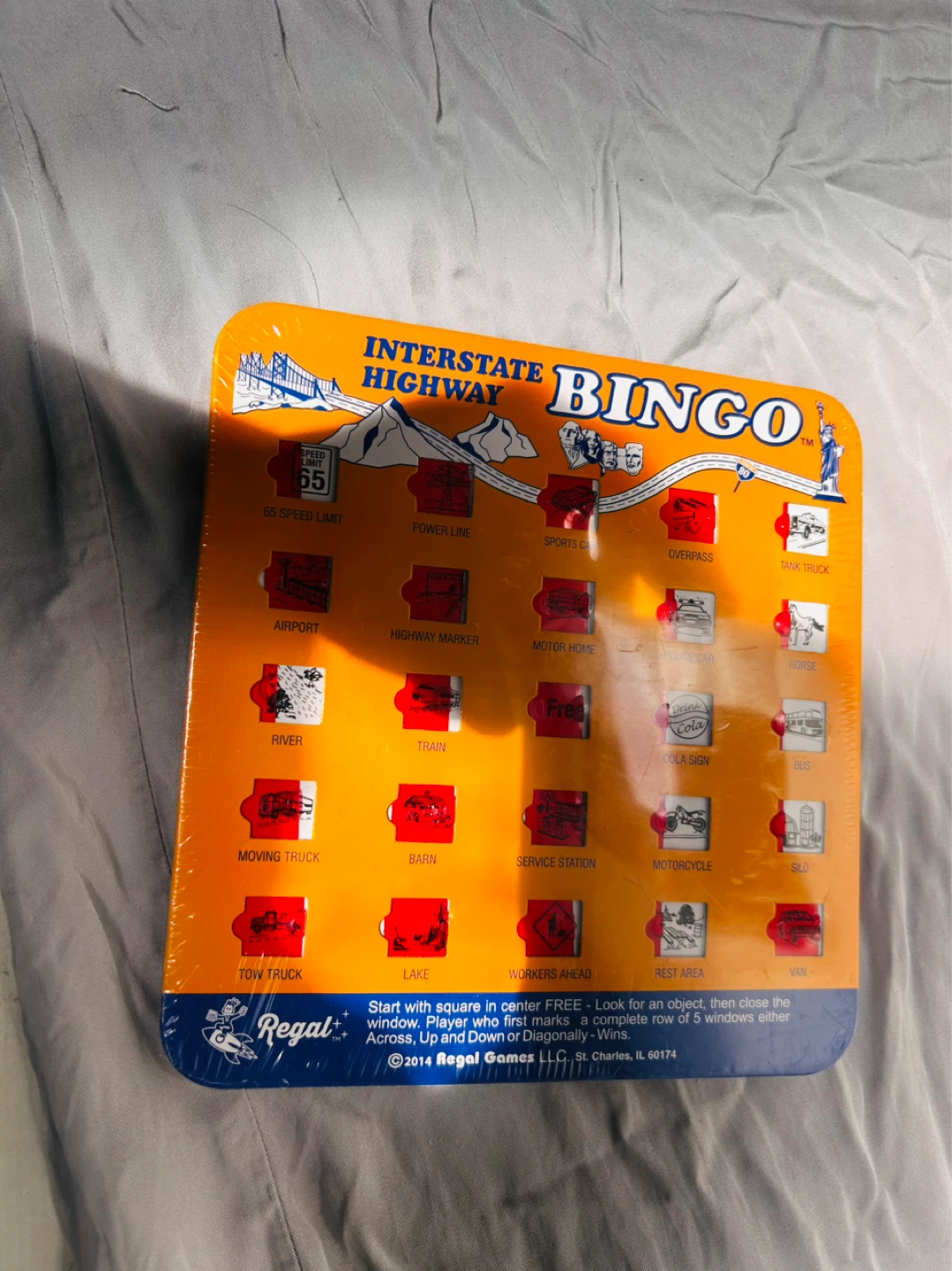 Car game for kids 80s style.   Sealed