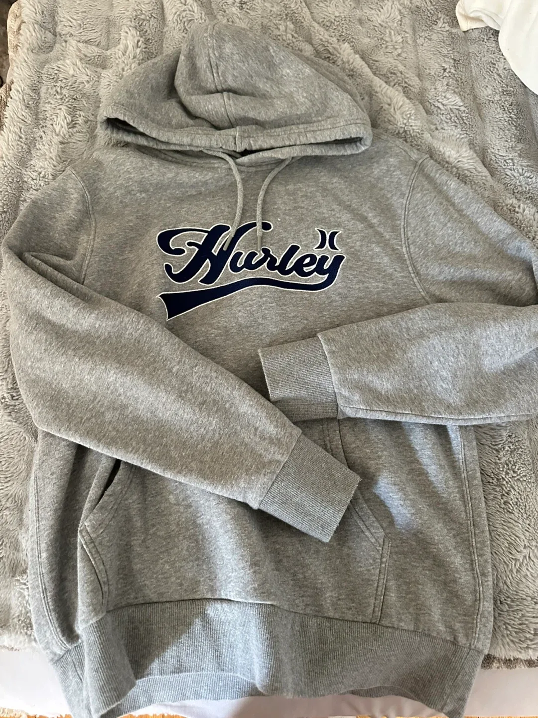 Grey Hurley Hoodie Size M