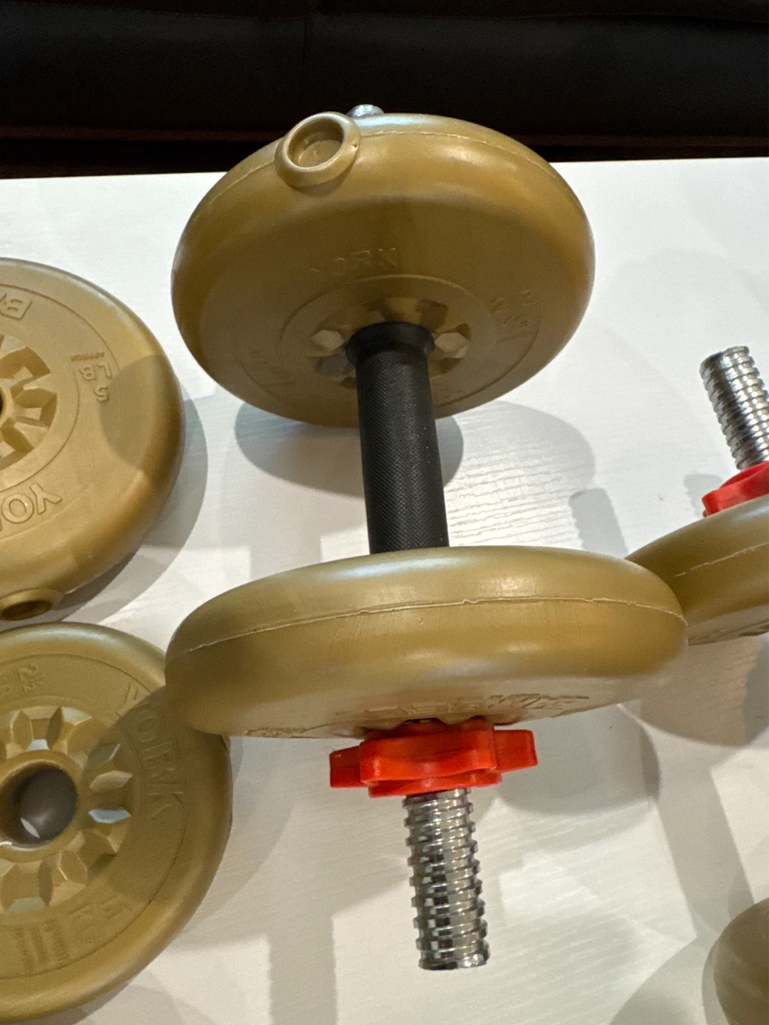 York Barbell Weight Plates and Dumbbells - photo 3