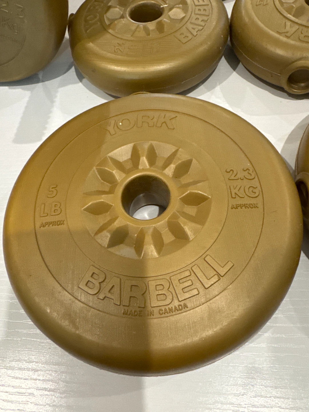 York Barbell Weight Plates and Dumbbells - photo 2