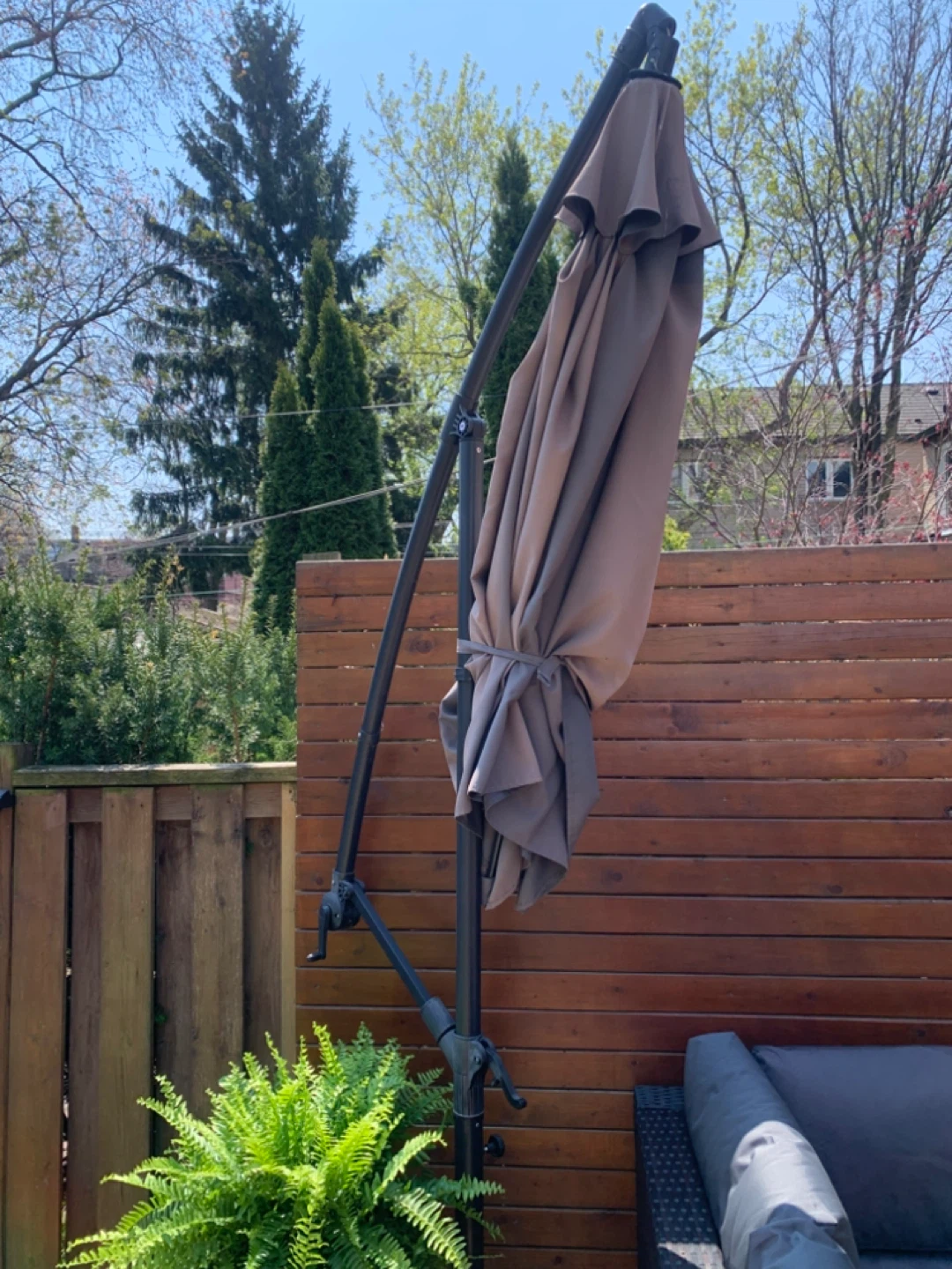Dark grey  Patio Umbrella - photo 3