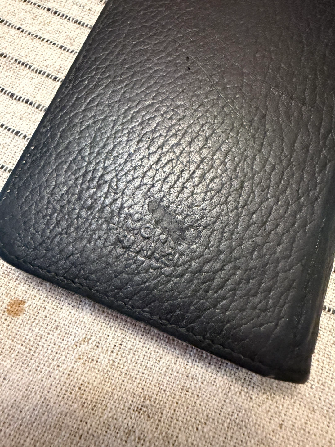 Montblanc Black Leather Flip Case for iPhone 6/6s - photo 4