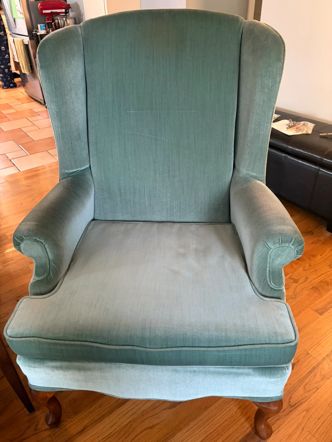 Loveseat Sofa and Wingback Chairs - photo 2