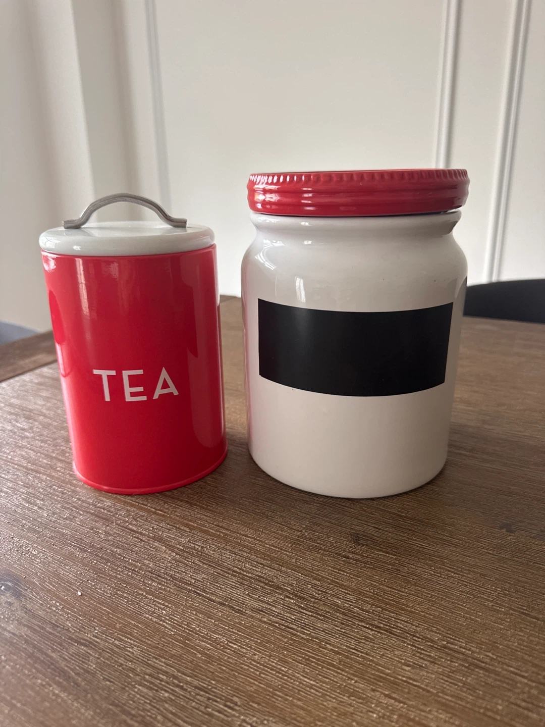 Cookie and Tea Canister Set
