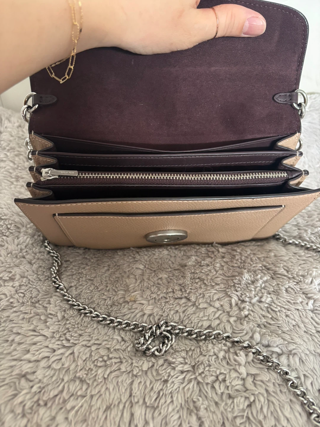 Coach Tabby Wallet On Chain - photo 2