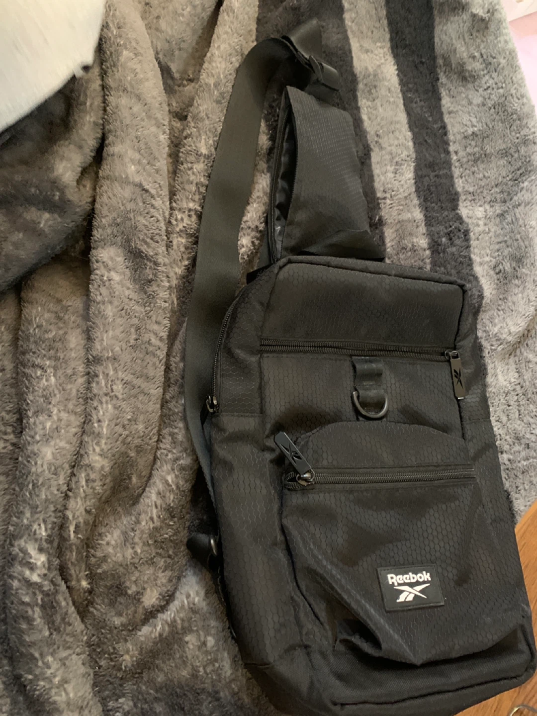 Reebok Black Sling Bag