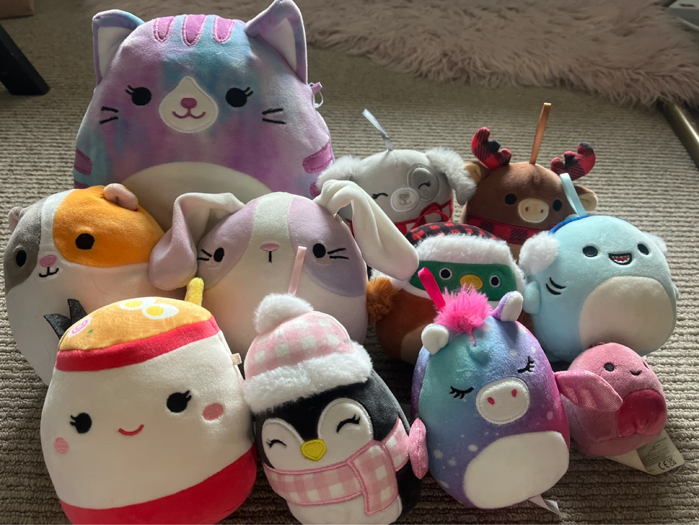 Squish mellows plush toy-11pc