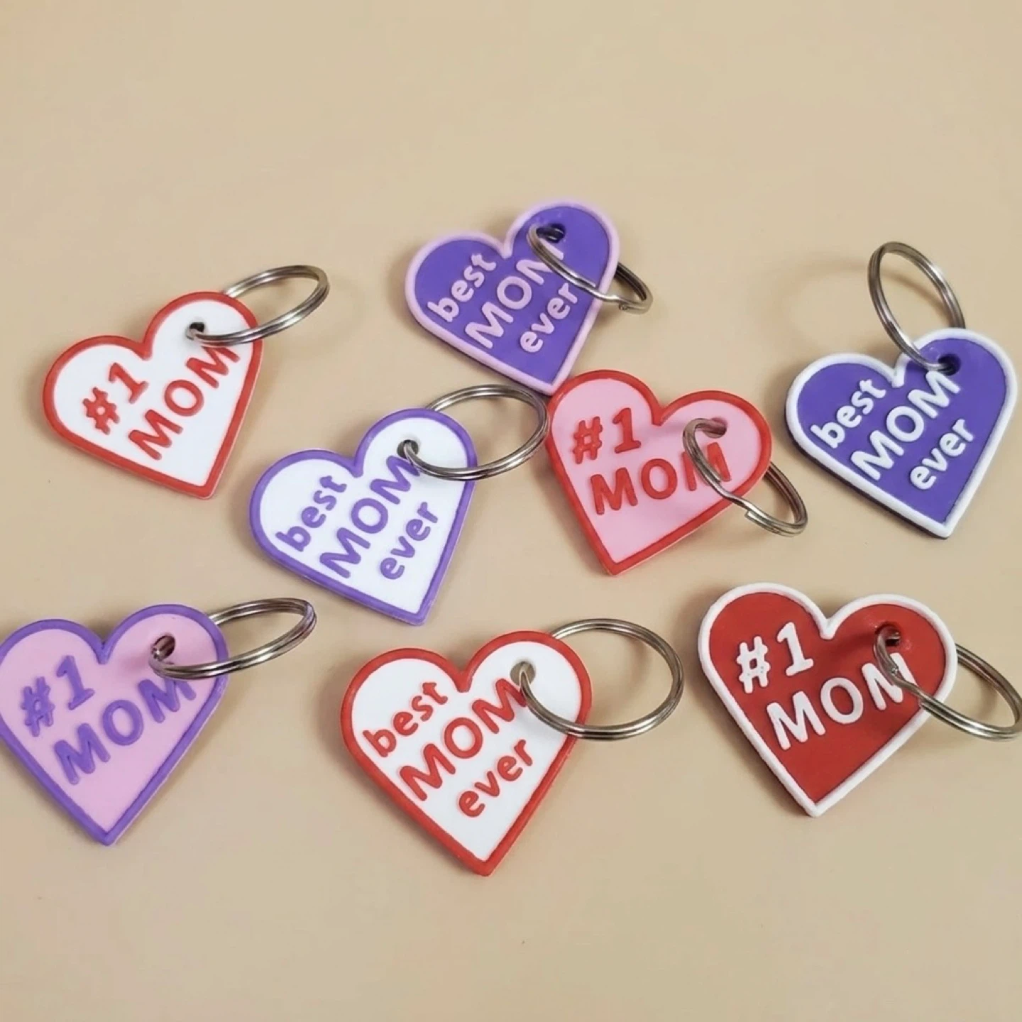 Mother’s Day Gift – “Super Mom” Keychain ❤️ - photo 2