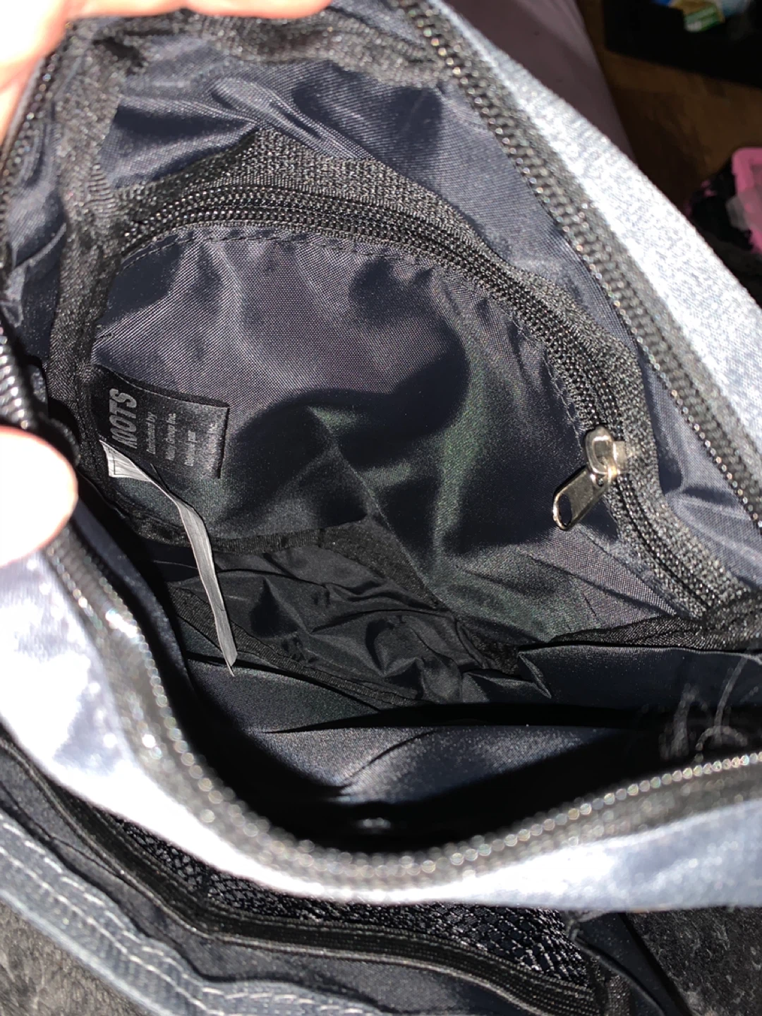 Roots Grey Crossbody Utility Bag - photo 3