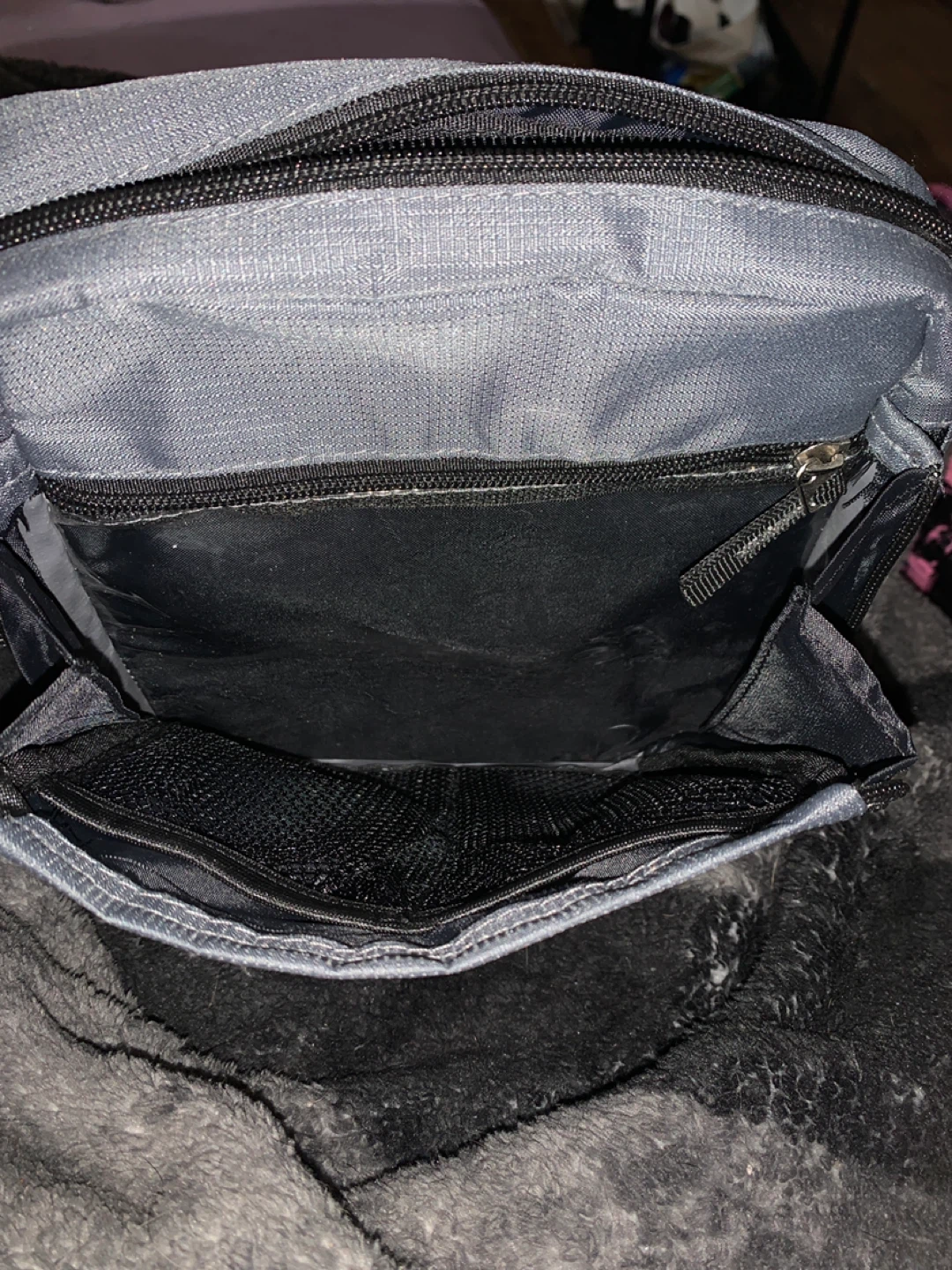 Roots Grey Crossbody Utility Bag - photo 2