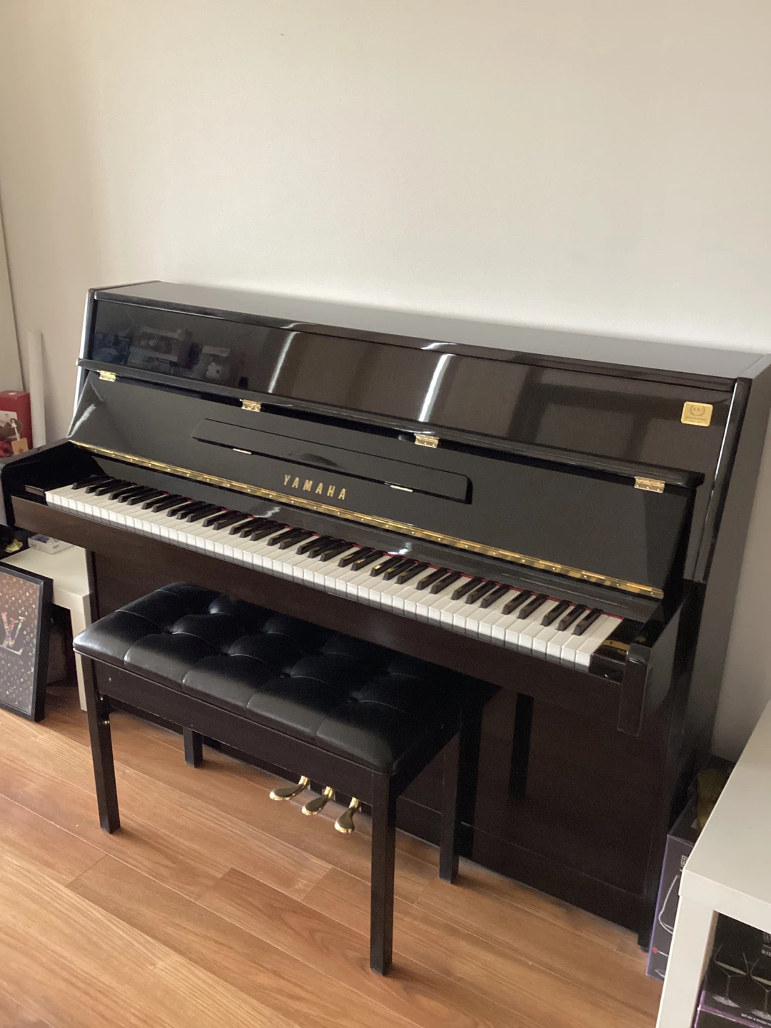 Yamaha Upright Piano with Bench