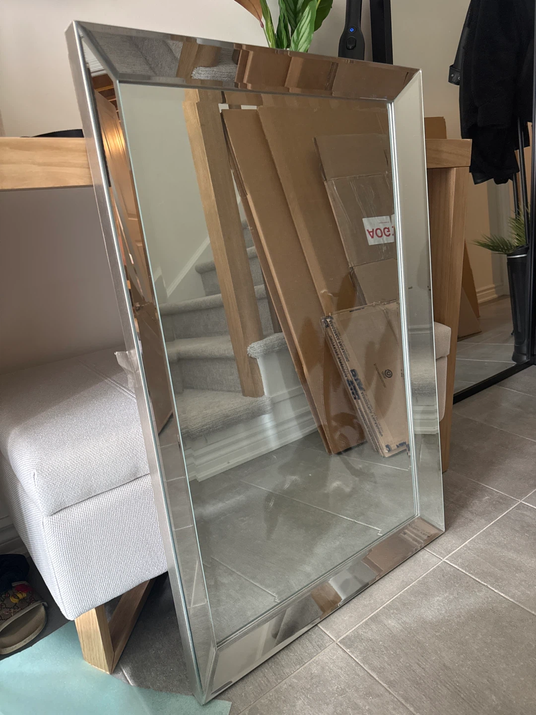 Large Rectangular Wall Mirror