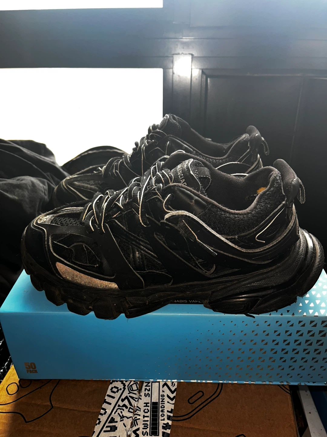 Balenciaga Track Sneakers Black Size 39 - photo 2
