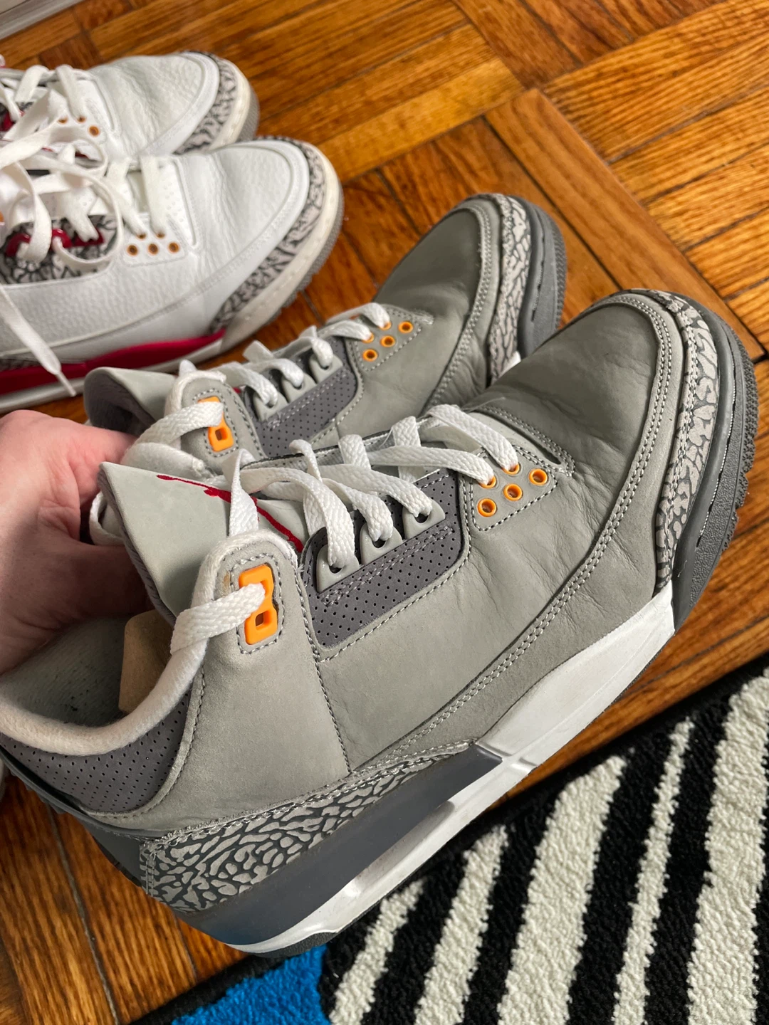 $110 for 4 Air Jordan 3, men’s 8 - photo 2