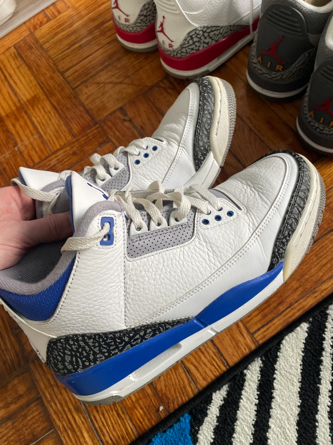 $110 for 4 Air Jordan 3, men’s 8 - photo 4