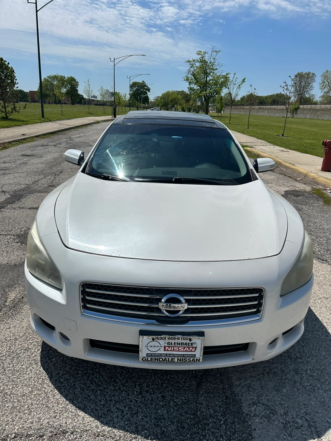 2011 White Nissan Maxima SV - photo 3