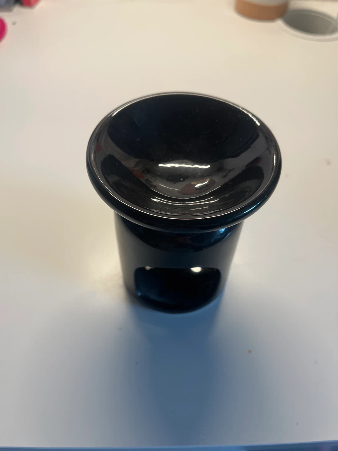 Black Ceramic Oil Burner - photo 2