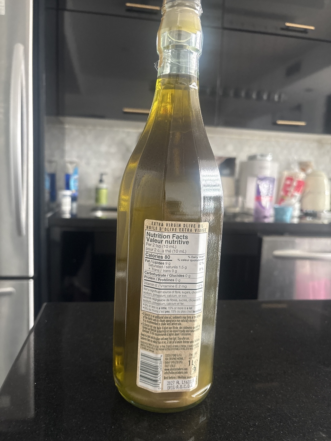 Costa d'Oro Il Grezzo Extra Virgin Olive Oil - 1L - photo 2