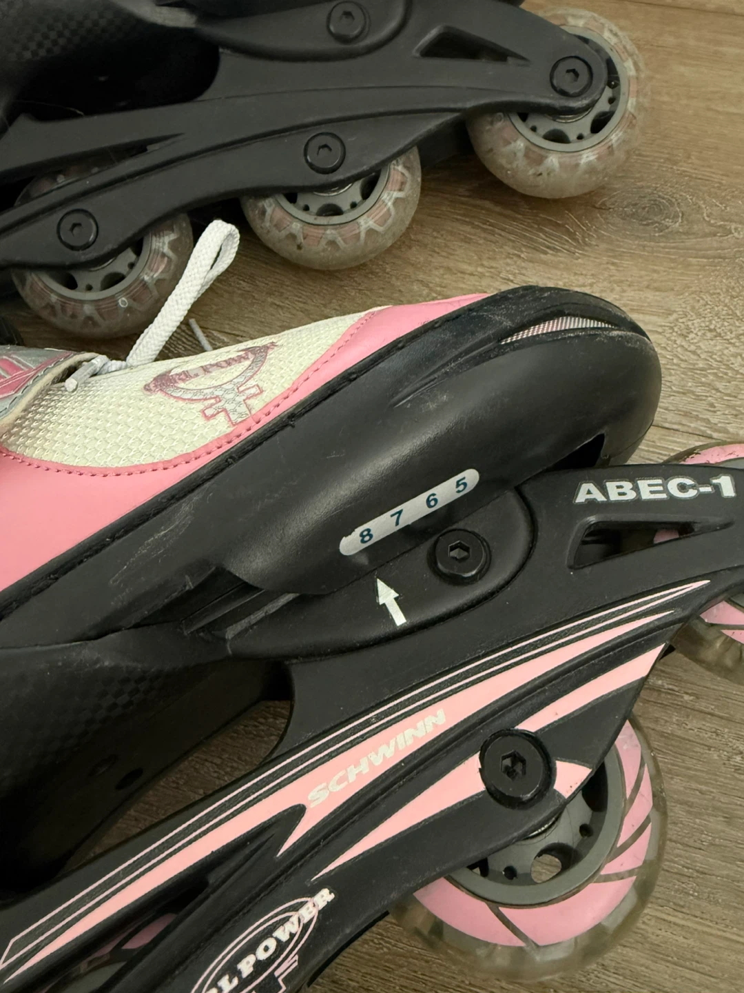 Schwinn Inline Skates - Pink & White - Size Adjustable - photo 5
