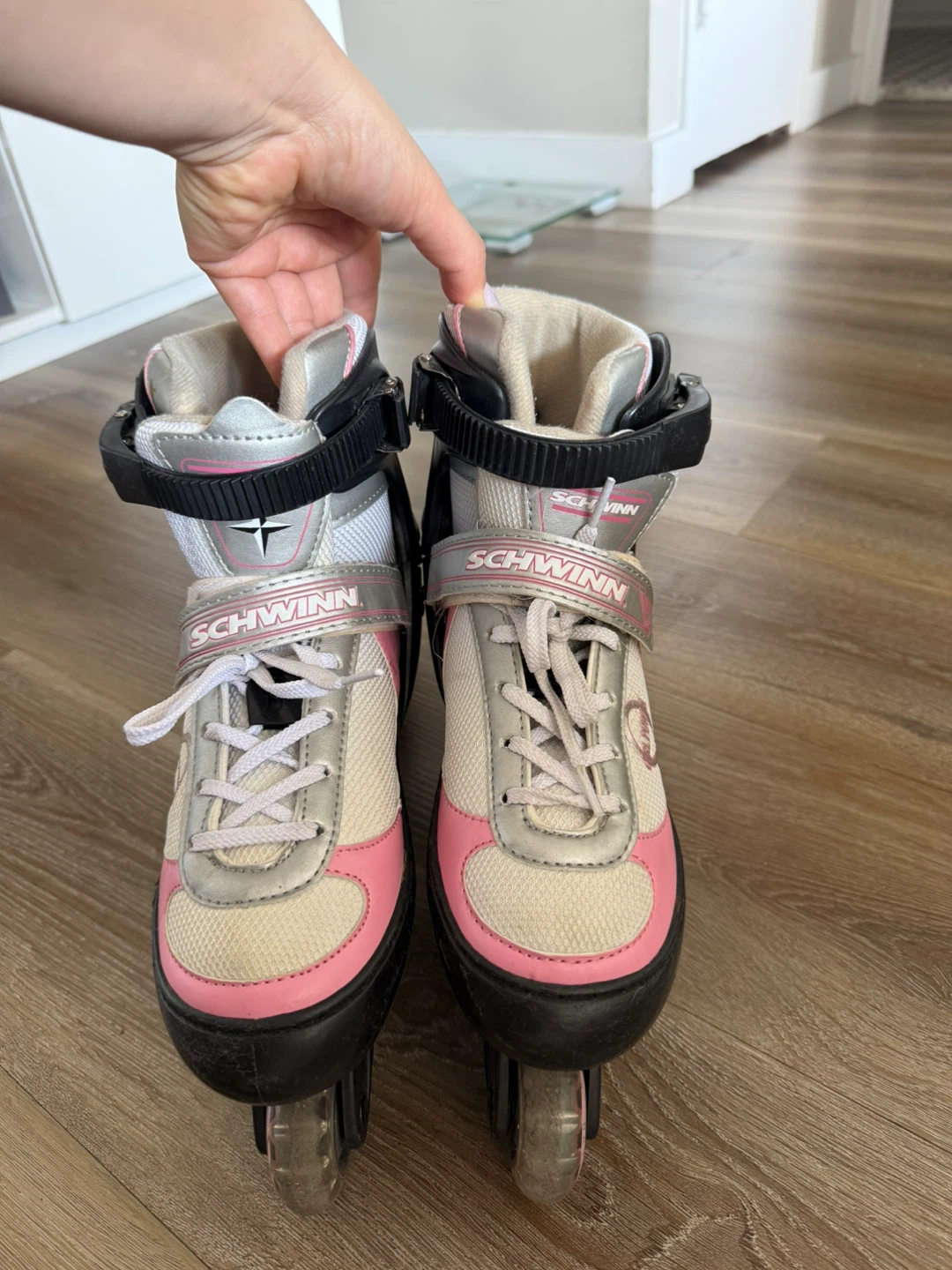 Schwinn Inline Skates - Pink & White - Size Adjustable - photo 2