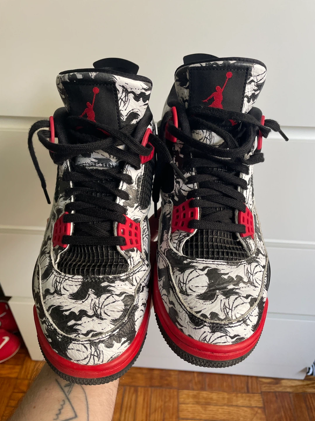 Air Jordan 4 tattoo men’s 8 - photo 2