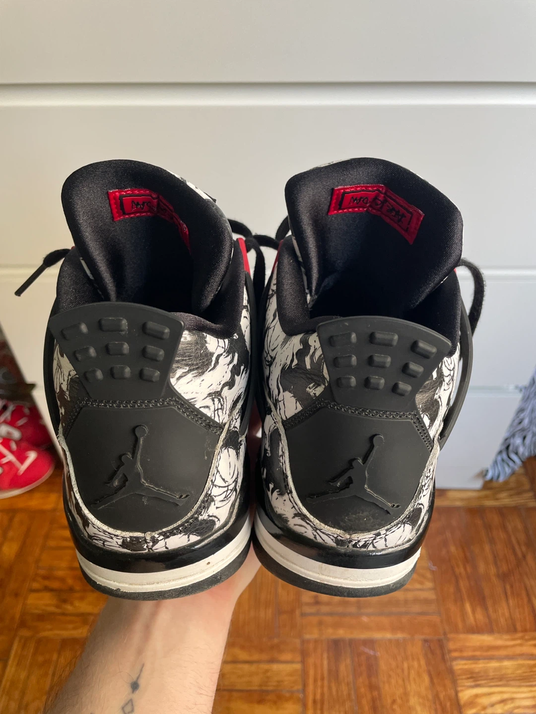 Air Jordan 4 tattoo men’s 8 - photo 3