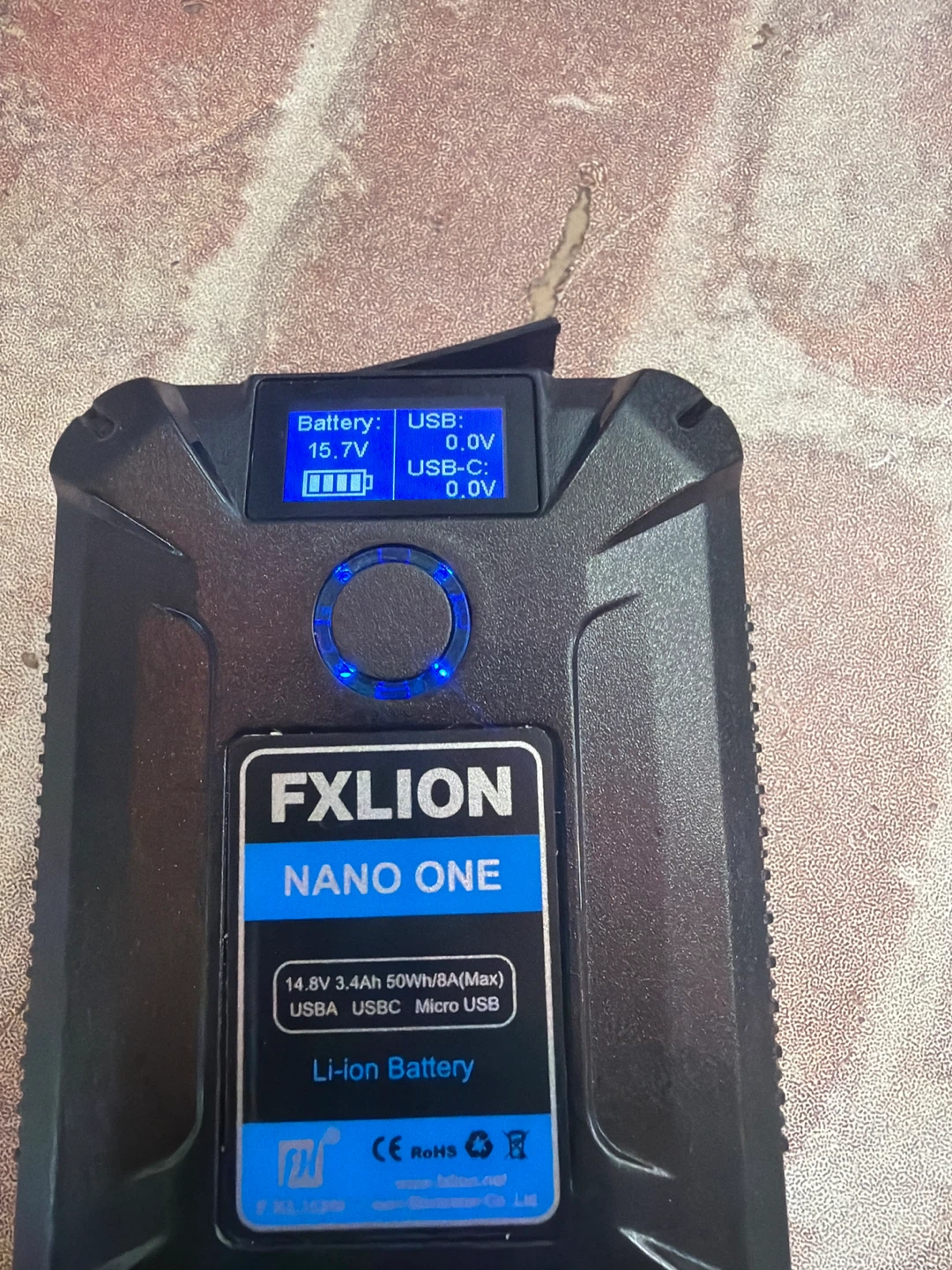 FXLION NANO ONE V Mount Battery