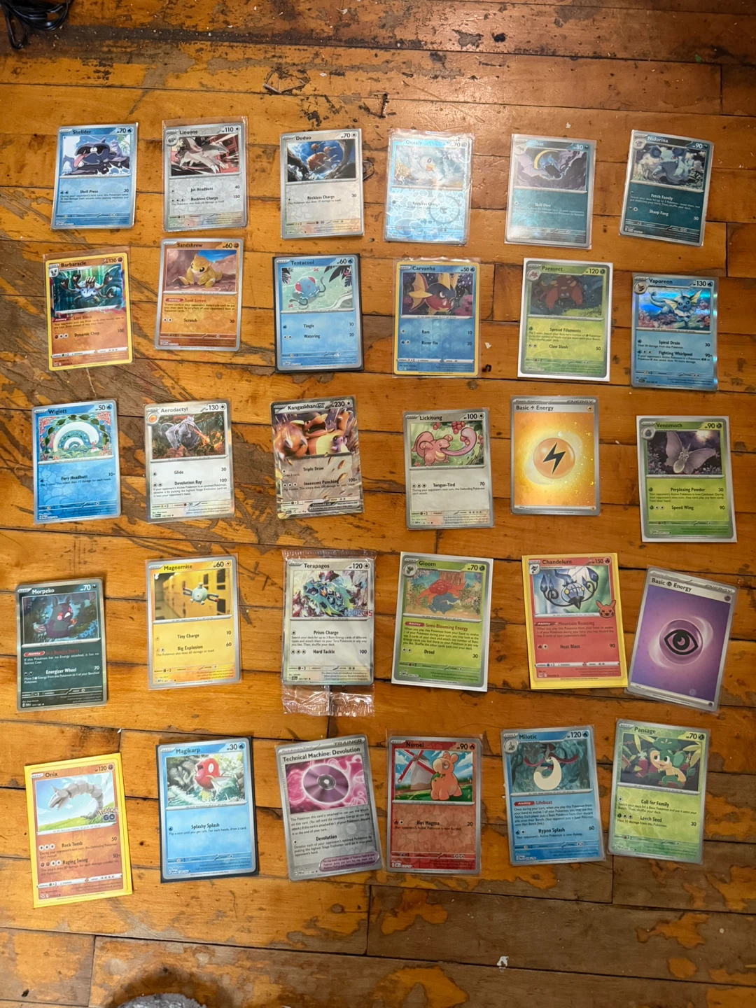 Assorted Pokémon Trading Cards